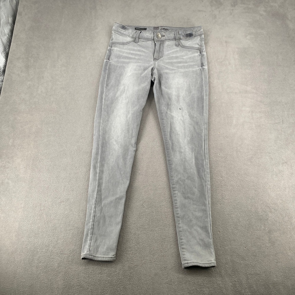 Kut from the Kloth Jennifer Ultra Skinny Grey Jeans Size 6 Stretch Denim 7742